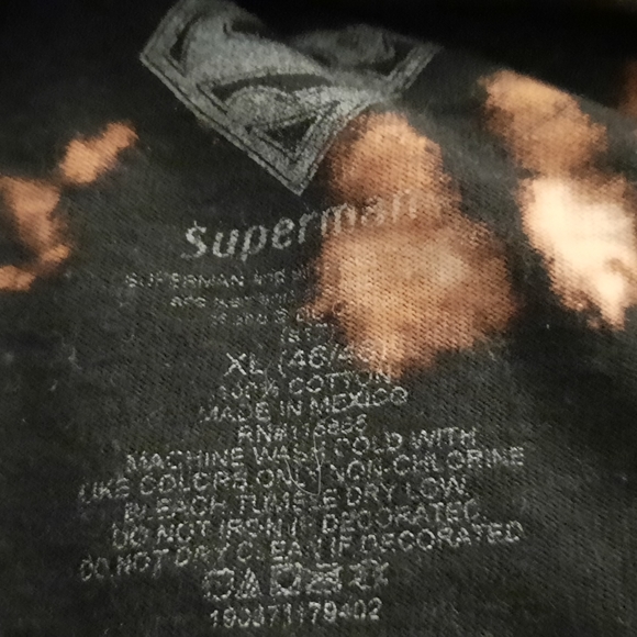 Acid Washed Superman sports shirt. - Picture 3 of 4